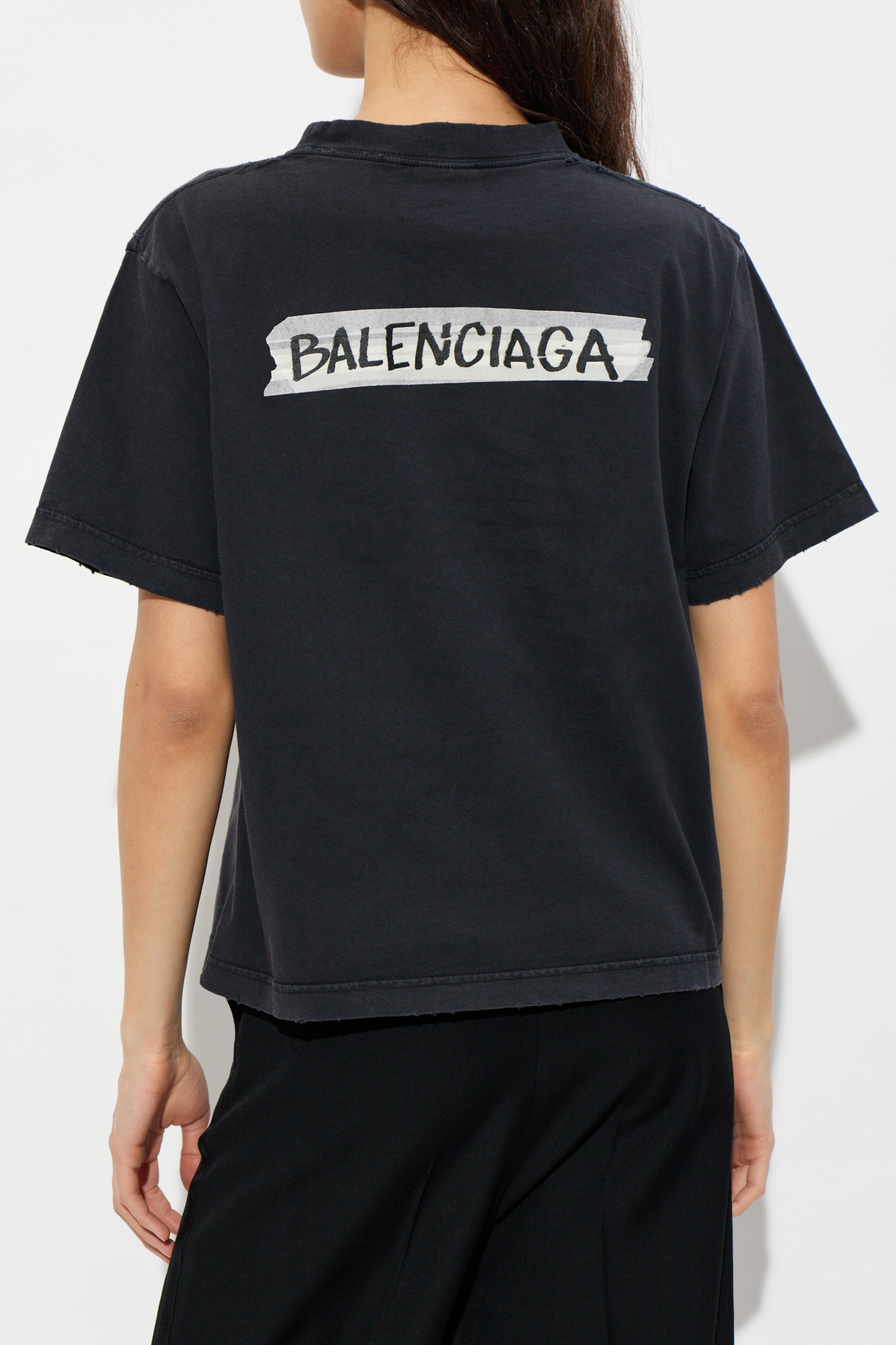 balenciaga Tシャツ ロゴ入り Balenciaga T-shirt with logo | Women's | Vitkac